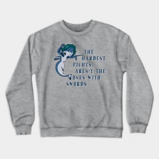 Weirdmaids - hardest fights Crewneck Sweatshirt